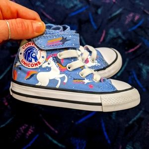 Unicorn Converse baby size 5